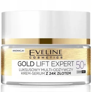 Eveline Gold Lift Expert Rejuvenating Day & Night Cream 50+ – luksusowa pielęgnacja skóry dojrzałej 50ml