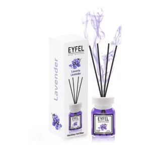 Eyfel Dyfuzor Zapachowy Z Patyczkami - Lawenda 120Ml
