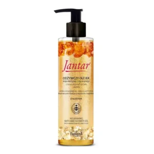 Jantar Odżywczy olejek pod prysznic i do kąpieli z esencją bursztynową i złotem 400ml
