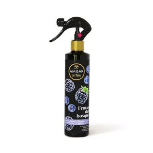 Owoce leśne – AMBAR Perfums 280 ml (Neutralizator zapachów odświeżacz do tkanin w sprayu)