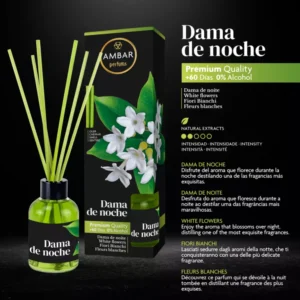 Białe Kwiaty – AMBAR Perfums 45 ml – Naturalny Odświeżacz powietrza - obrazek 3