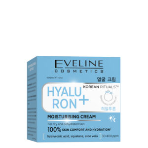 Eveline Korean Rituals Nawilżający Krem Hyaluron+ – intensywne nawilżenie dla skóry suchej i odwodnionej 50ml