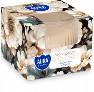 Aura Candles – Vanilla Dream 80 g – aromatyczna świeca zapachowa do domu