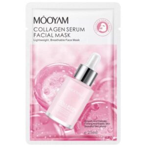 Mooyam Collagen Sheet Mask – Serum Kolagenowe do Twarzy, 1 sztuka