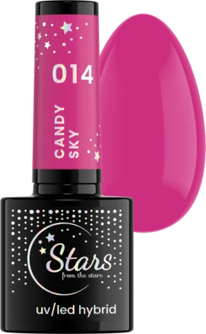STARS FROM THE STARS Lakier hybrydowy UV/LED 014 Candy Sky 5g
