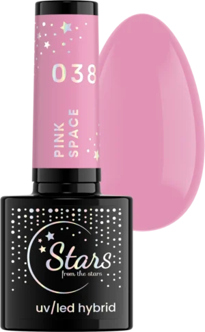 STARS FROM THE STARS Lakier hybrydowy UV/LED 038 Pink Space 5g