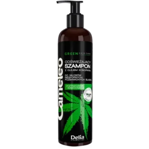 Delia Cameleo Green, Odświeżający szampon do włosów z olejem konopnym 250ml