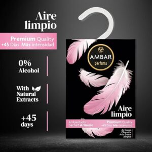 Ambar zapach do szafy Aire Limpio – świeżość