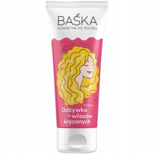 Baśka Kosmetyki Po Polsku – Różana Odżywka do Włosów Kręconych 250 ml