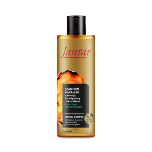 Jantar Szampon Mineralny z Esencją Bursztynową i Minerałami do każdego Rodzaju Włosów 300ml