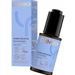 OnlyBio Hydra Nocktail – skoncentrowane serum nawilżające Lewan & Imbir 30 ml