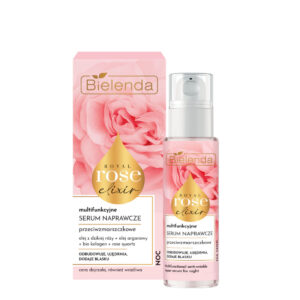 Bielenda Royal Rose Elixir – naprawcze serum przeciwzmarszczkowe na noc 30 ml