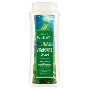 Joanna Naturia Szampon z Odżywką 2w1 Algi Morskie 500 ml – Lekkość, Nawilżenie i Naturalna Równowaga