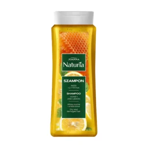 Joanna Naturia Szampon Miód & Cytryna – Włosy Suche i Zniszczone, 500 ml