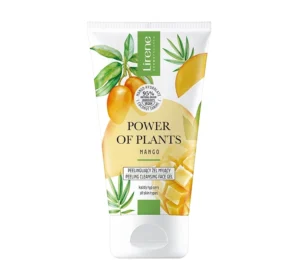 Lirene Power of Plants Mango – peelingująco-myjący żel do twarzy 150 ml