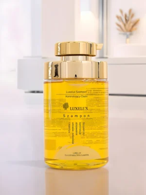Luxelux Szampon – Oczyszczający, Kontrolujący Olejowanie i Nawilżający, 500 ml