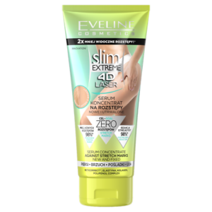 Eveline Slim Extreme 4D Laser – Serum Koncentrat na Rozstępy Nowe i Utrwalone, 150 ml