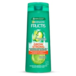 Garnier Fructis Grow Strong – Szampon Wzmacniający z Ekstraktem z Jabłka i Niacynamidem 400 ml