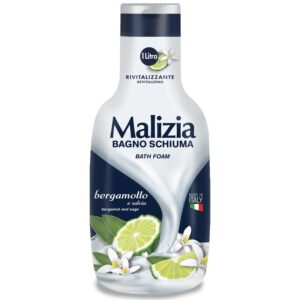 Malizia Bergamot & Sage – Płyn do Kąpieli 1 L Made in Italy