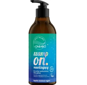 OnlyBio Szampon Nawilżający – do suchej i podrażnionej skóry głowy, 400 ml