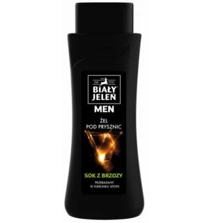Bialy Jelen men żel pod prysznic sok z brzozy, przebadany w kierunku atopii 300ml