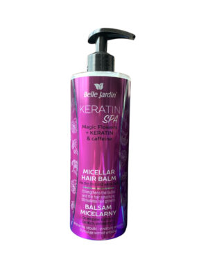 Belle Jardin Keratin Spa Magic Flower Shiny Hair – Micelarny Balsam do Włosów 500 ml