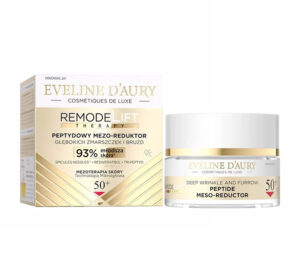 Eveline D’Aury RemodeLift Therapy 50+ – peptydowy mezo-reduktor głębokich zmarszczek i bruzd, 50 ml