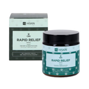 HISKIN CBD Rapid Relife – Maść ratunkowa do skóry suchej i wrażliwej, 100 ml