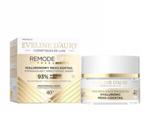 Eveline d’Aury RemodeLift Therapy 40+ – hialuronowy mezo-koktajl poprawiający sprężystość skóry, 50 ml