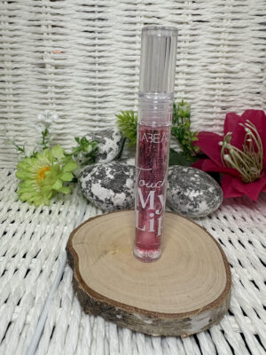 HuxiaBeauty Touch Mu Lip – Honey Lip Gloss z rozświetlającymi drobinkami (2)