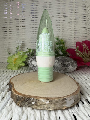 Ushas Aloe Magic Lip Balm 3,1 g – nawilżający balsam do ust zmieniający kolor na różowy
