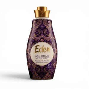 EDEN Koncentrat do Płukania Tkanin Abu Dhabi Midnight 1 L – 50 płukań | Orientalny zapach i długotrwały efekt perfum