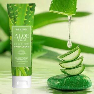 Revers Cosmetics Aloe Vera & Glycerine Hand Cream 125 ml – Kojący i nawilżający krem do rąk z aloesem i gliceryną
