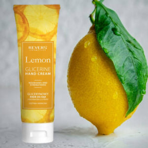 Revers Cosmetics Lemon & Glycerine Hand Cream 125 ml – Odżywczy i wzmacniający krem do rąk z cytryną i gliceryną
