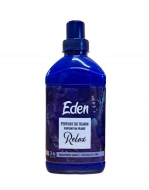 EDEN Perfumy do Płukania Tkanin RELAX 720 ml – 36 płukań | Lawenda, Eukaliptus i Mięta