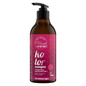 OnlyBio Hair in Balance Kolor – Szampon Przyspieszający Wypłukiwanie Koloru 400 ml