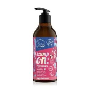 OnlyBio  Wedel Hair in Balance Ptasie Mleczko® Mascarpone z Malinami – Szampon Odświeżający z Efektem Chłodzenia 400 ml